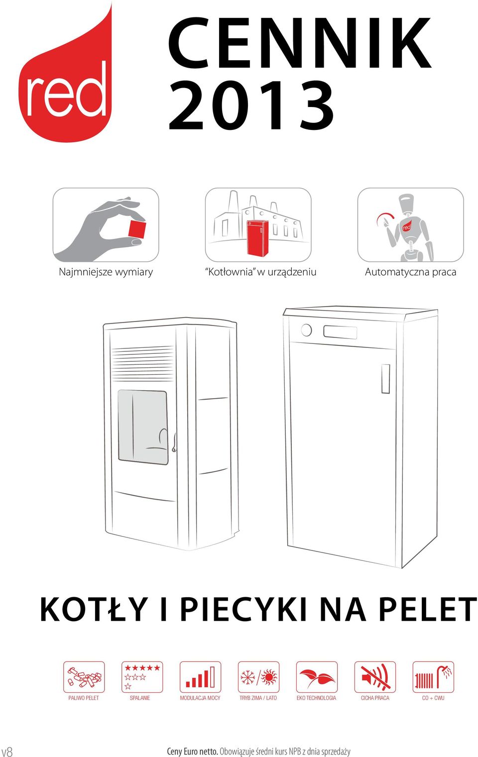 SPALANIE MODULACJA MOCY TRYB ZIMA / LATO EKO TECHNOLOGIA CICHA