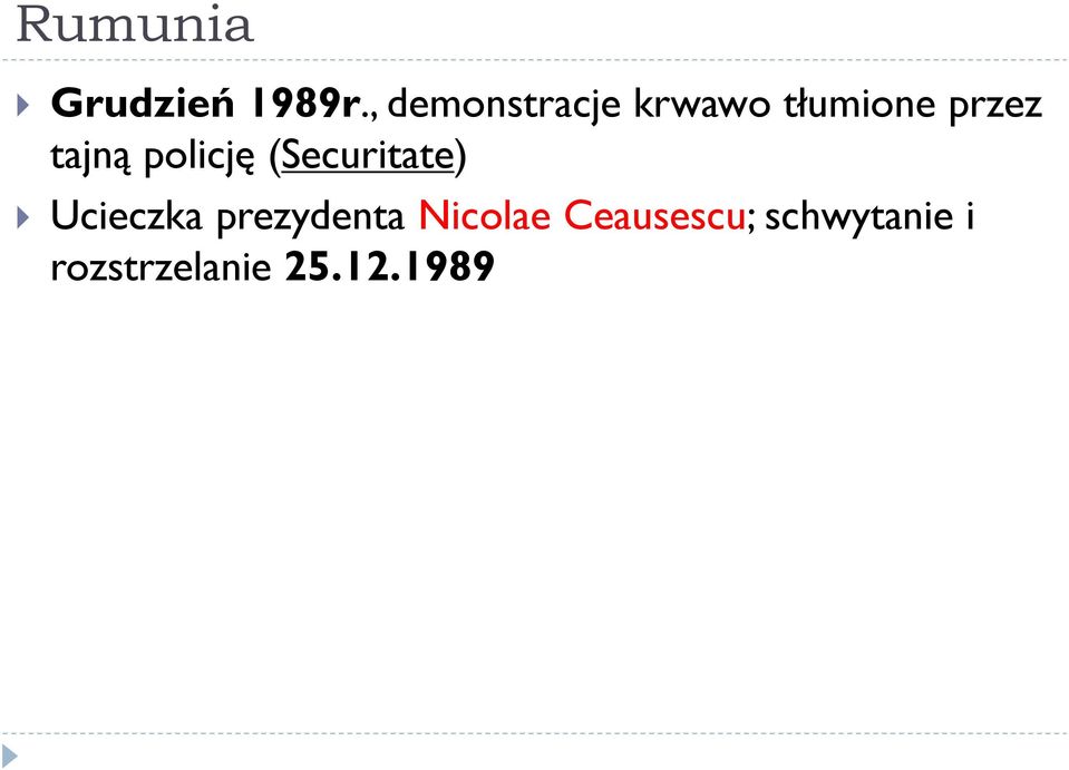 tajną policję (Securitate) Ucieczka