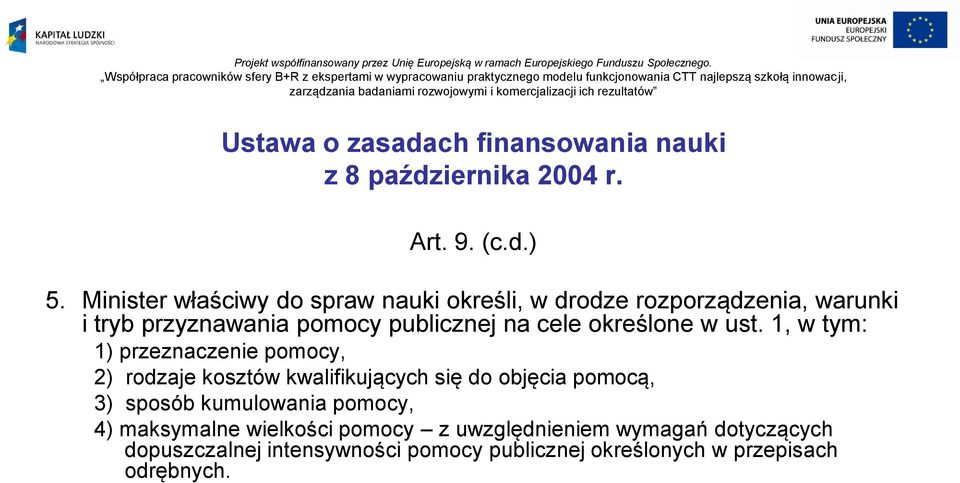 określone w ust.