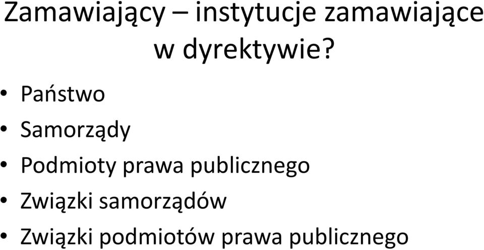 Państwo Samorządy Podmioty prawa