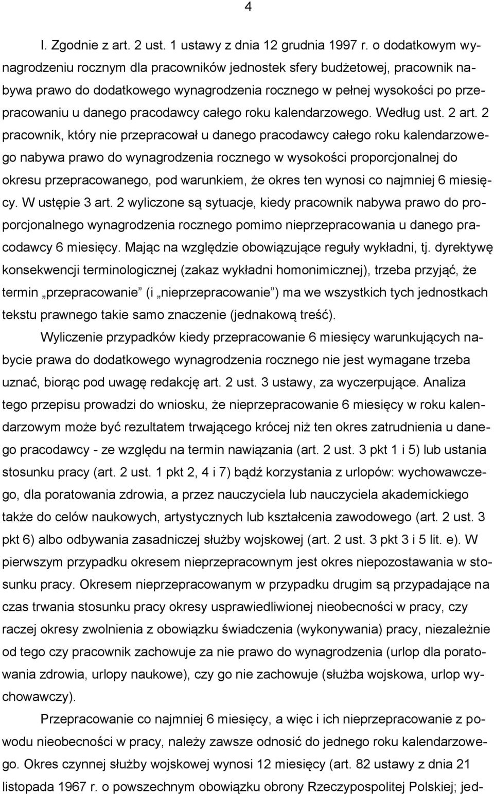 całego roku kalendarzowego. Według ust. 2 art.