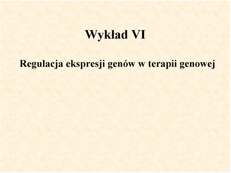 ekspresji