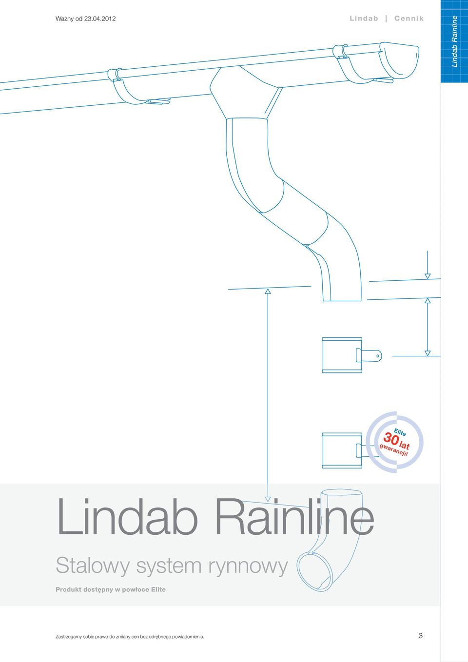 Lindab Rainline Stalowy