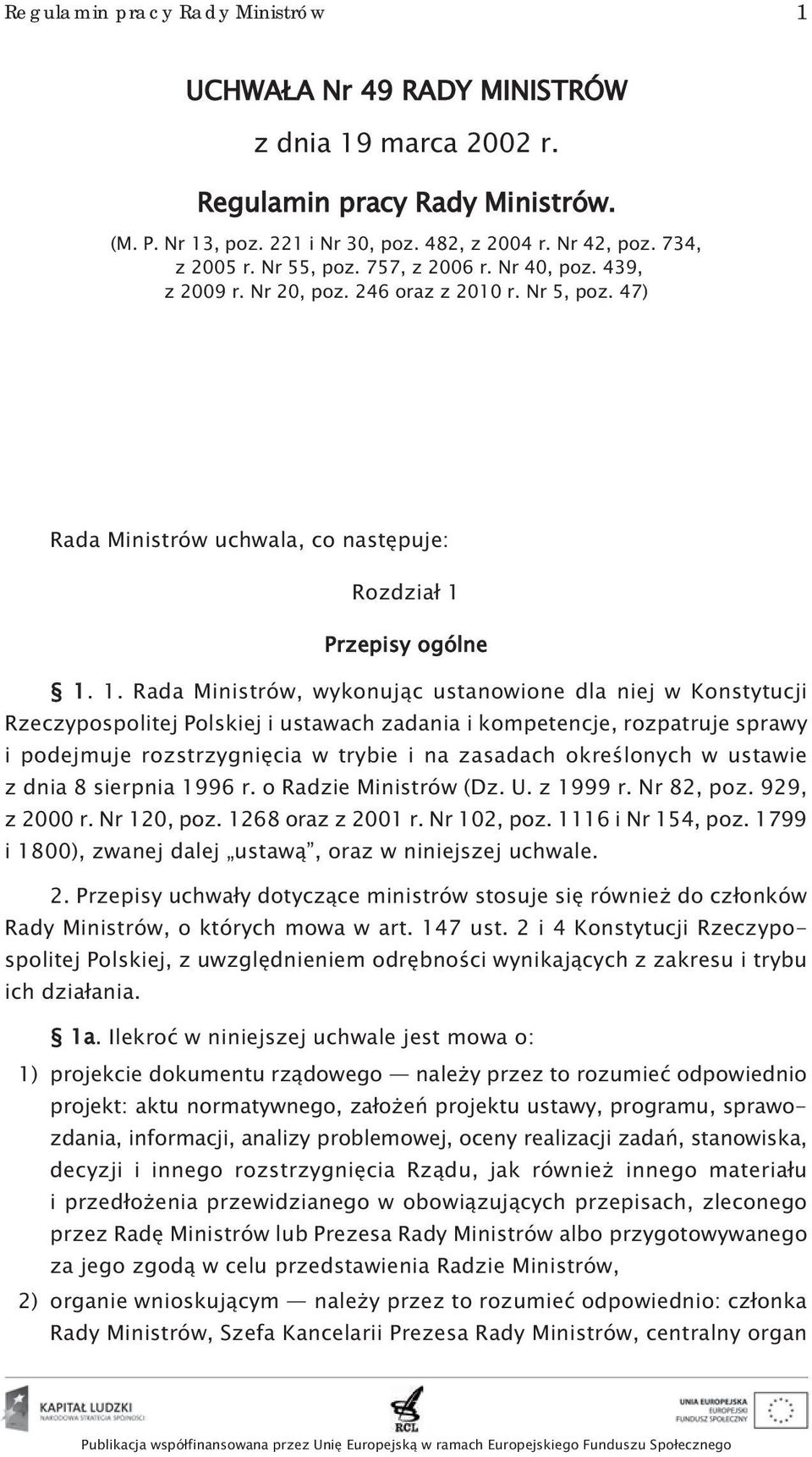Przepisy ogólne 1.