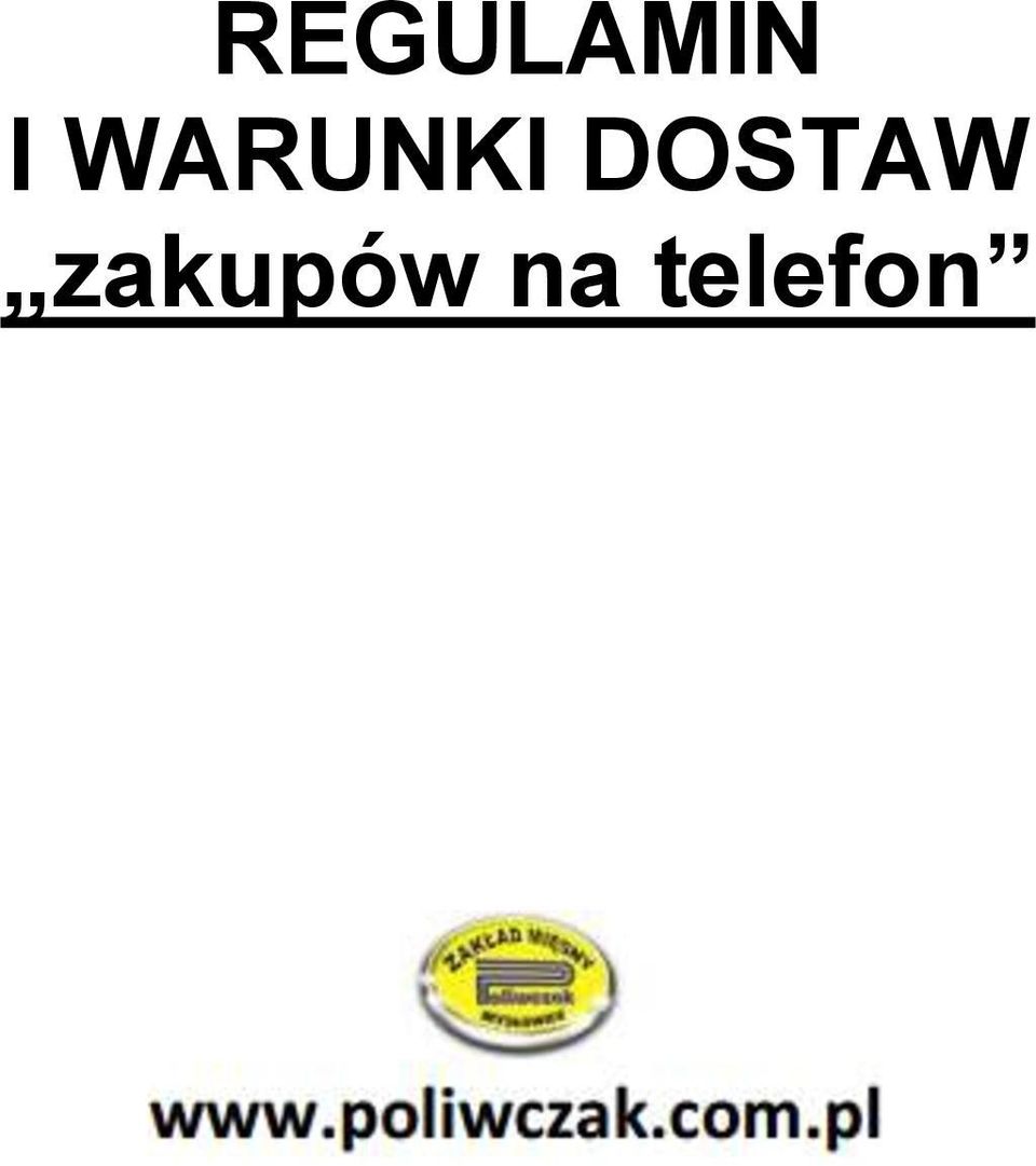 DOSTAW