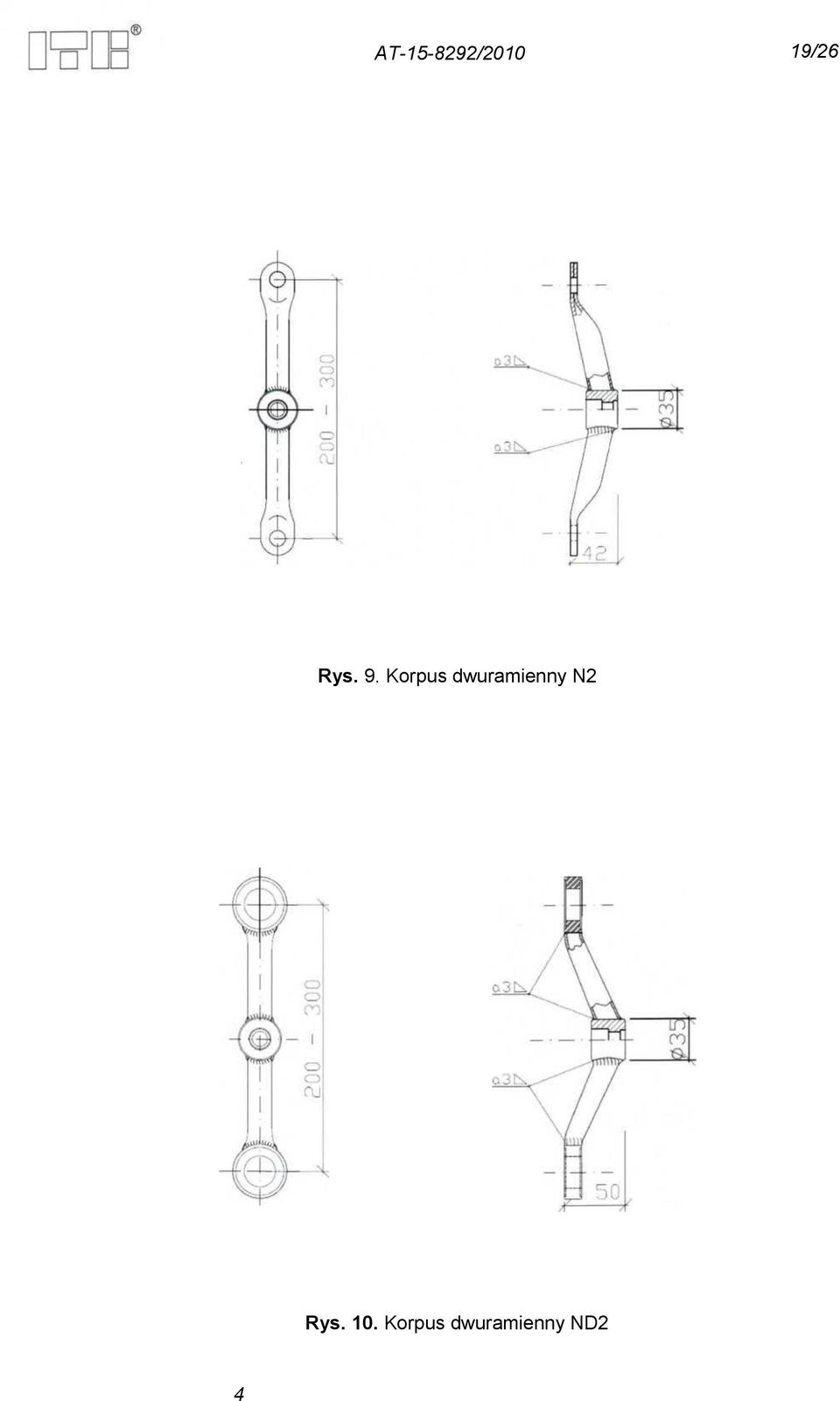 Korpus dwuramienny N2