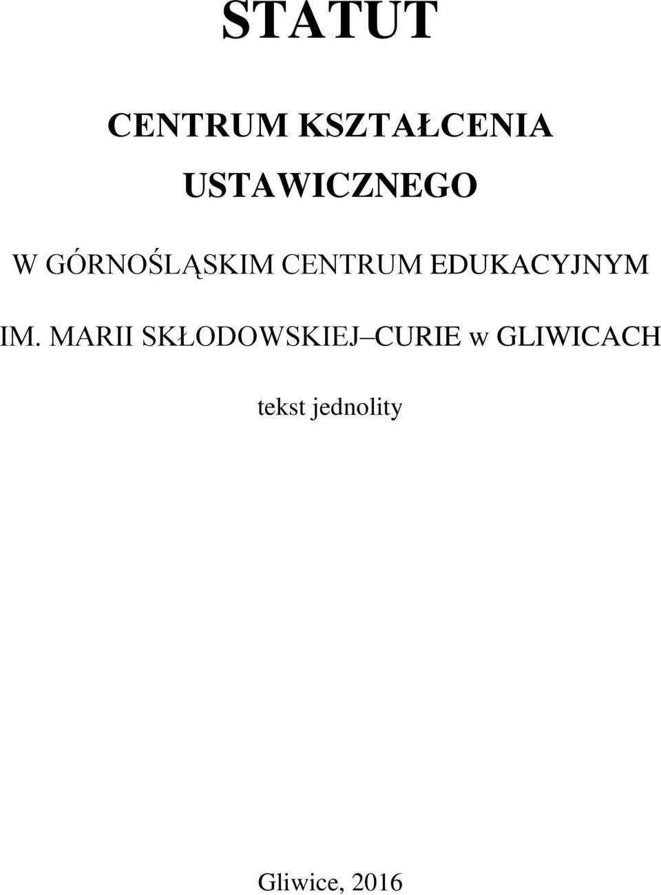 EDUKACYJNYM IM.