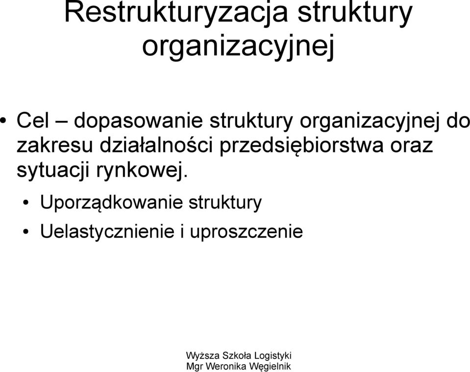 działalności przedsiębiorstwa oraz sytuacji