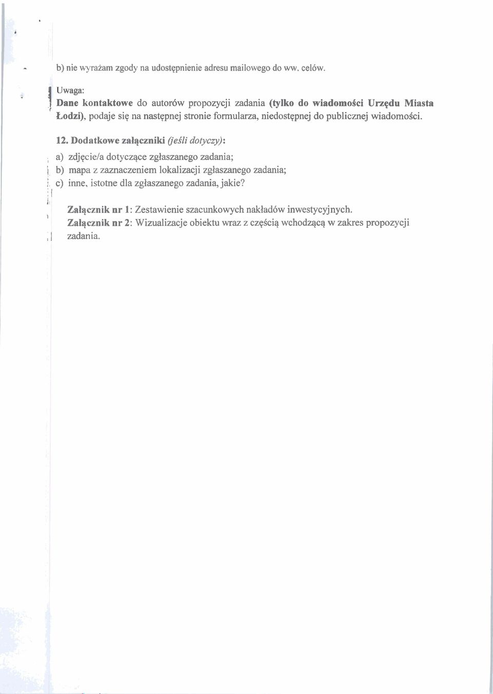 publicznej wiadomosci. 2.