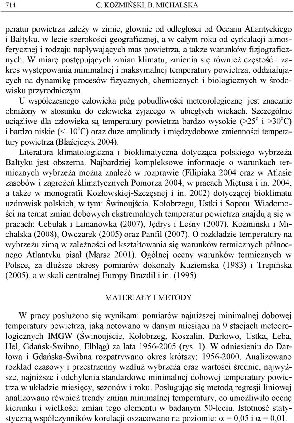 wrunków fizjogrfiznyh.