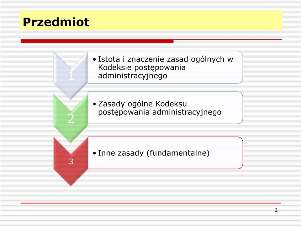 administracyjnego Zasady ogólne Kodeksu