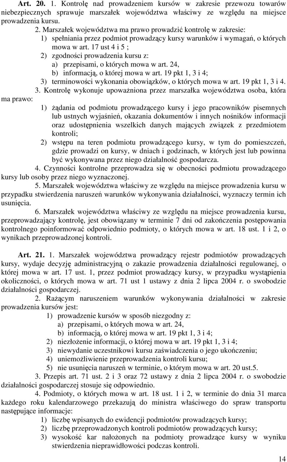19 pkt 1, 3 