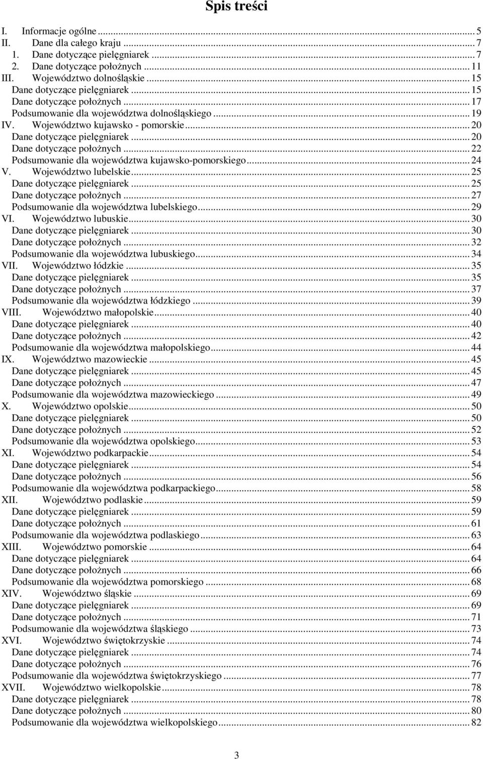 .. 24 V. Województwo lubelskie... 25 Dane dotyczące... 25 Dane dotyczące... 27 Podsumowanie dla województwa lubelskiego... 29 VI. Województwo lubuskie... 3 Dane dotyczące.