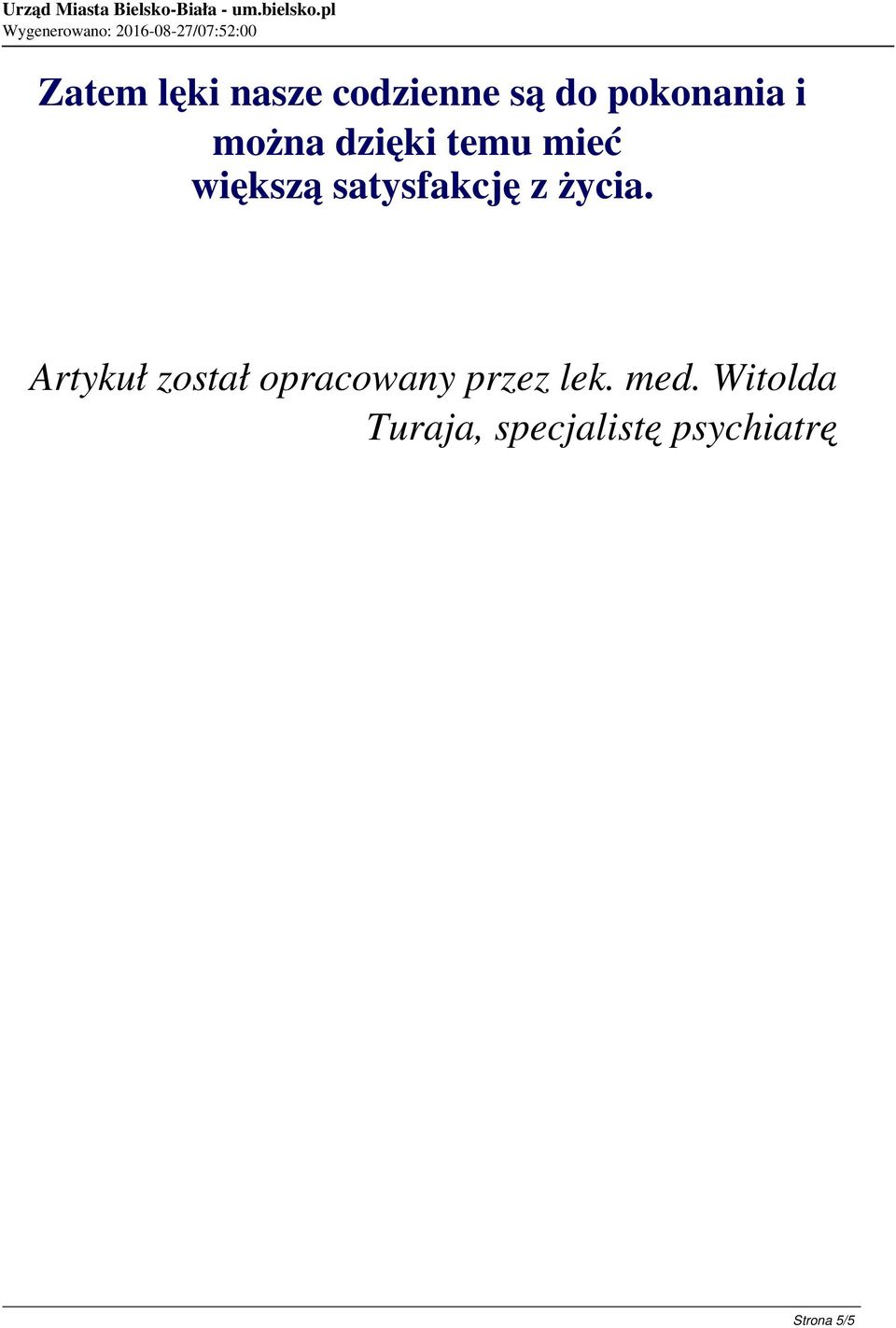 pl Zatem lęki nasze codzienne są do pokonania i można dzięki temu