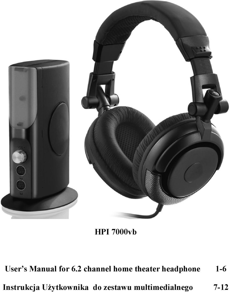 headphone 1-6 Instrukcja