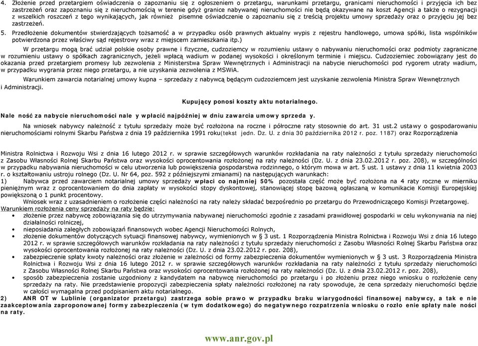 treścią projektu umowy sprzedaży oraz o przyjęciu jej bez zastrzeżeń. 5.