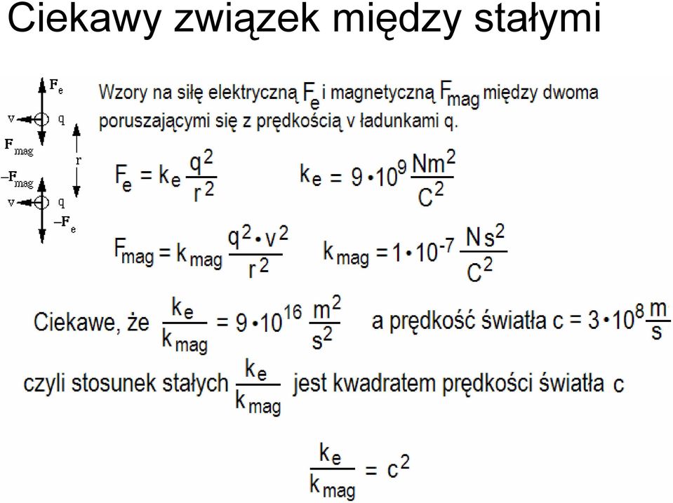między