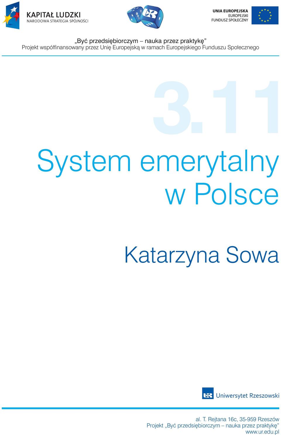 11 System emerytalny w Polsce Katarzyna Sowa al. T.