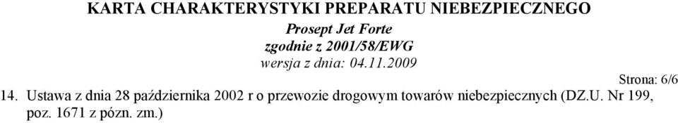 2002 r o przewozie drogowym