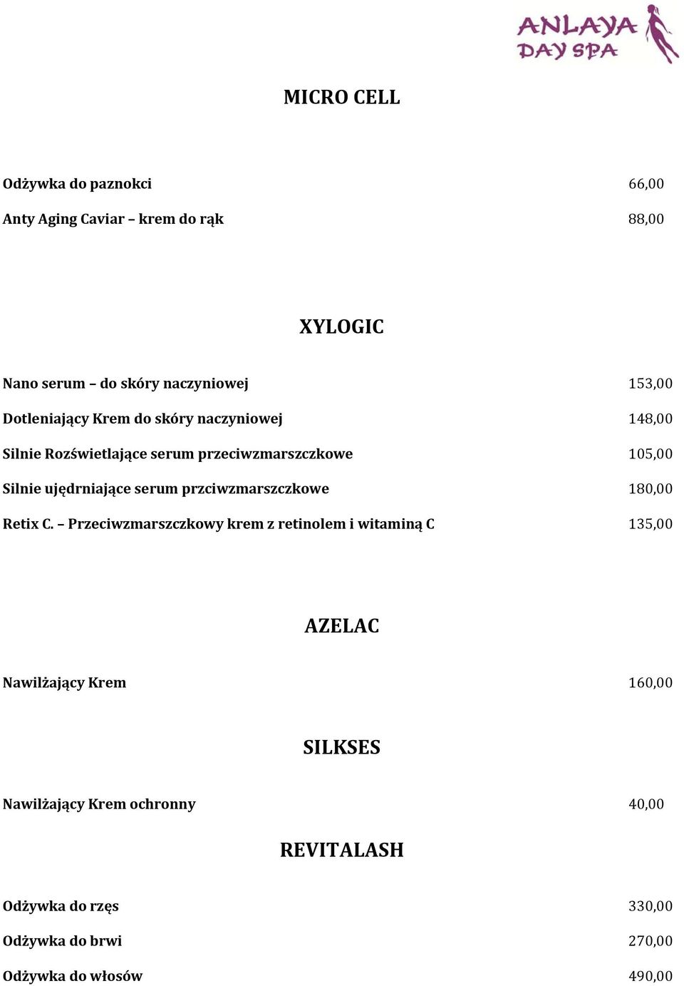 serum przciwzmarszczkowe 180,00 Retix C.