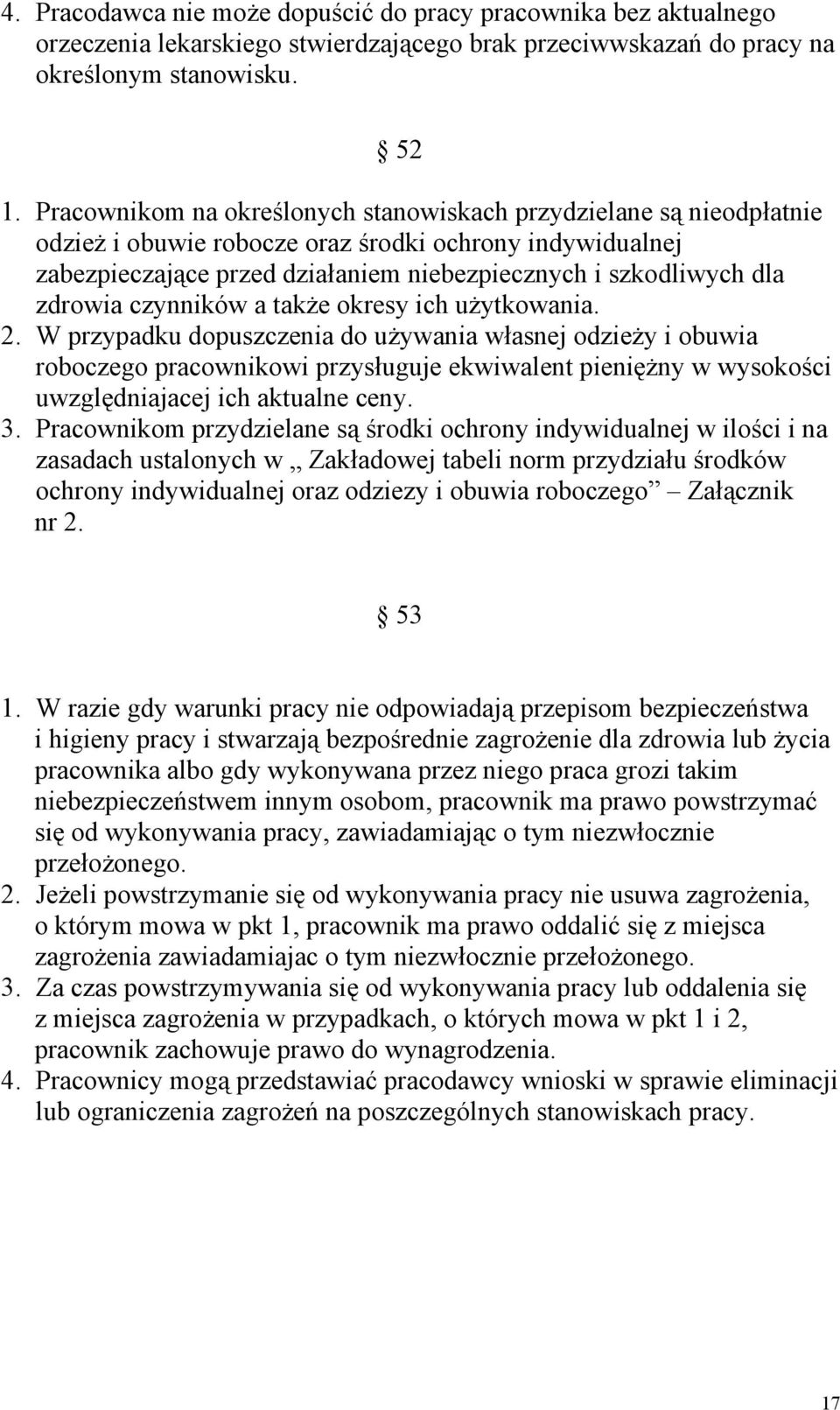 zdrowia czynników a także okresy ich użytkowania. 2.