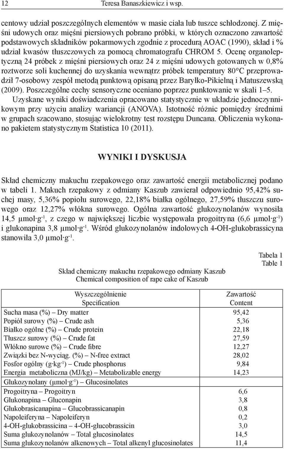 pomocą chromatografu CHROM 5.