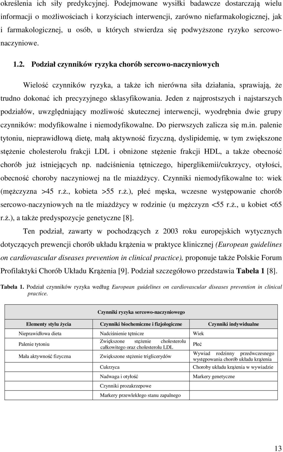 ryzyko sercowonaczyniowe. 1.2.