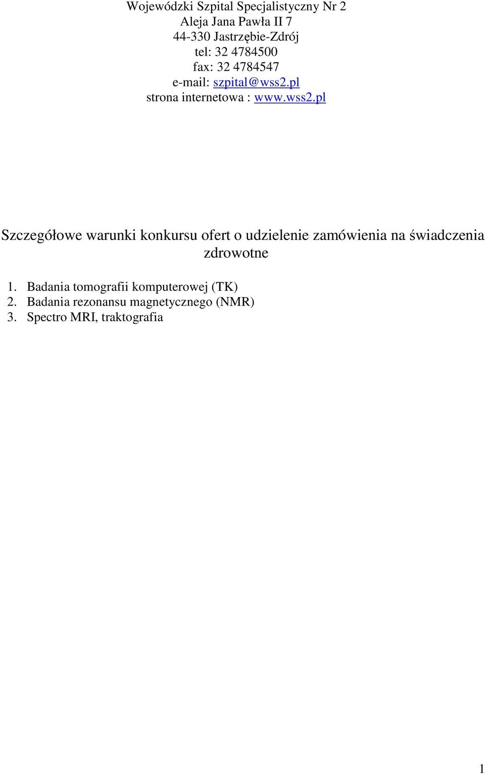 pl strona internetowa : www.wss2.