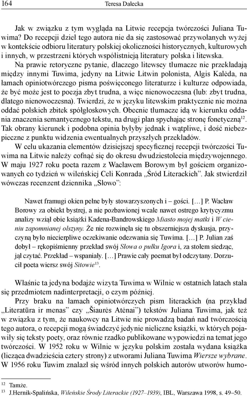 literatury polska i litewska.