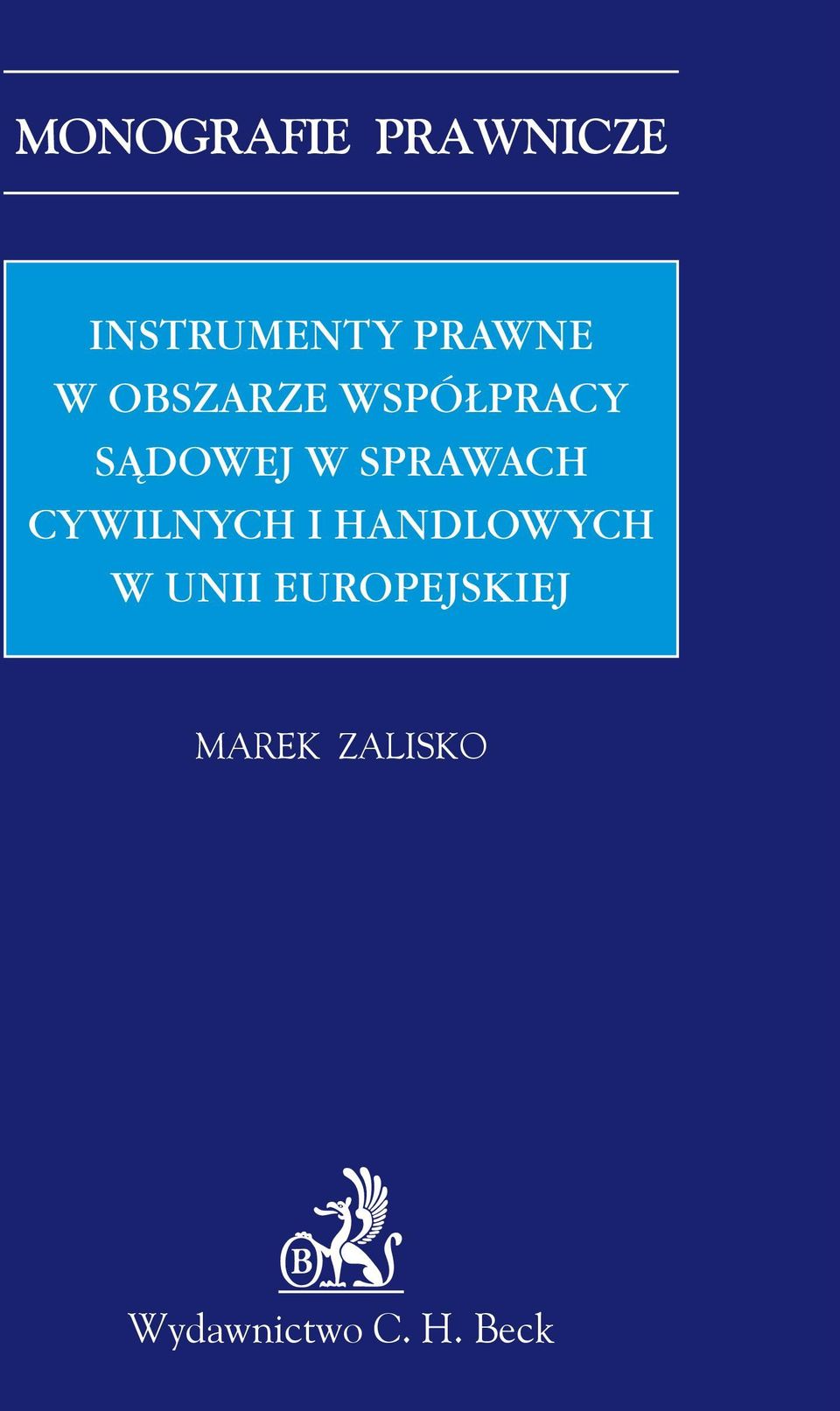 SPRAWACH CYWILNYCH I HANDLOWYCH W UNII