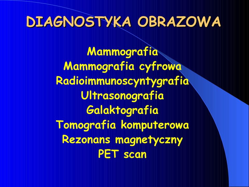 Radioimmunoscyntygrafia Ultrasonografia