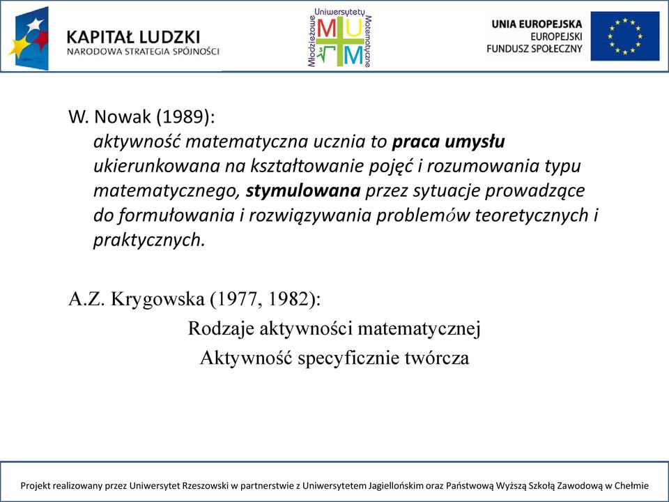 prktycznych. A.Z.
