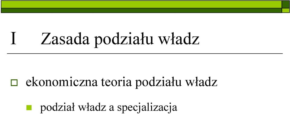 teoria podziału władz