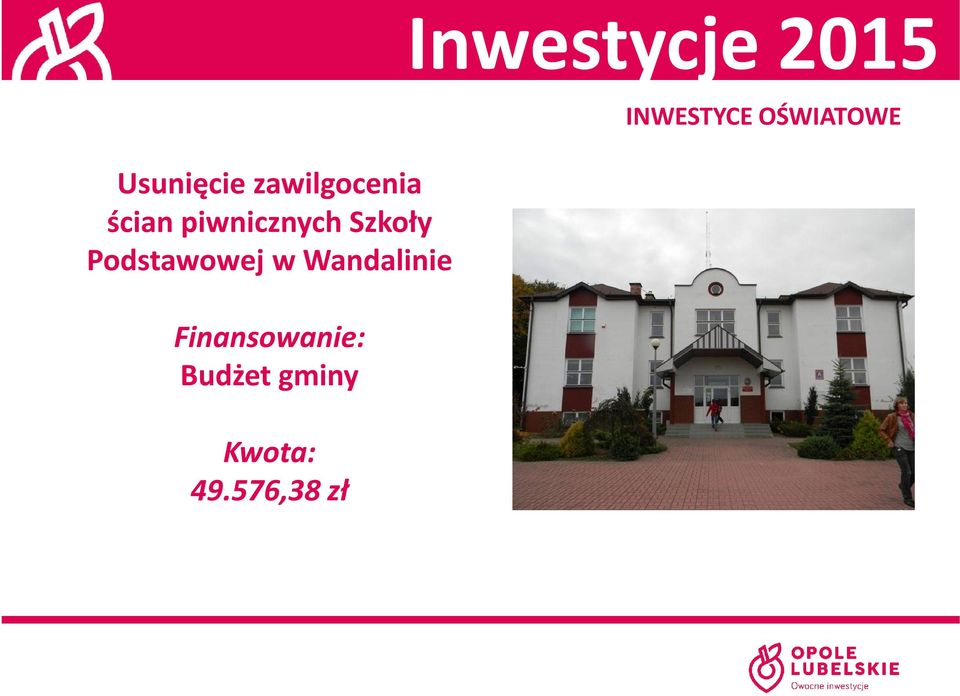 Wandalinie Budżet gminy Kwota: 49.