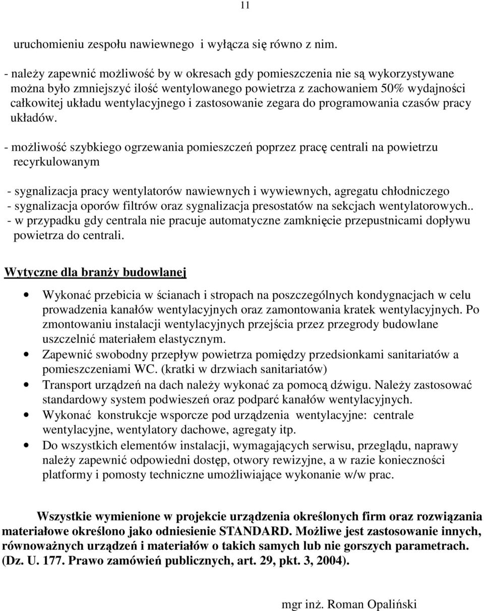 zastosowanie zegara do programowania czasów pracy układów.