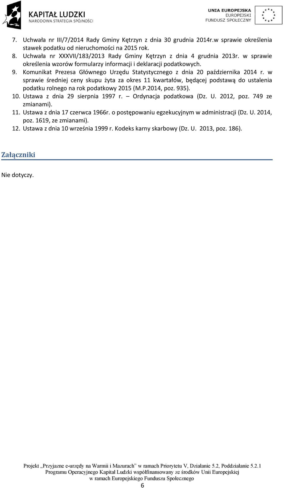 Komunikat Prezesa Głównego Urzędu Statystycznego z dnia 20 października 2014 r.