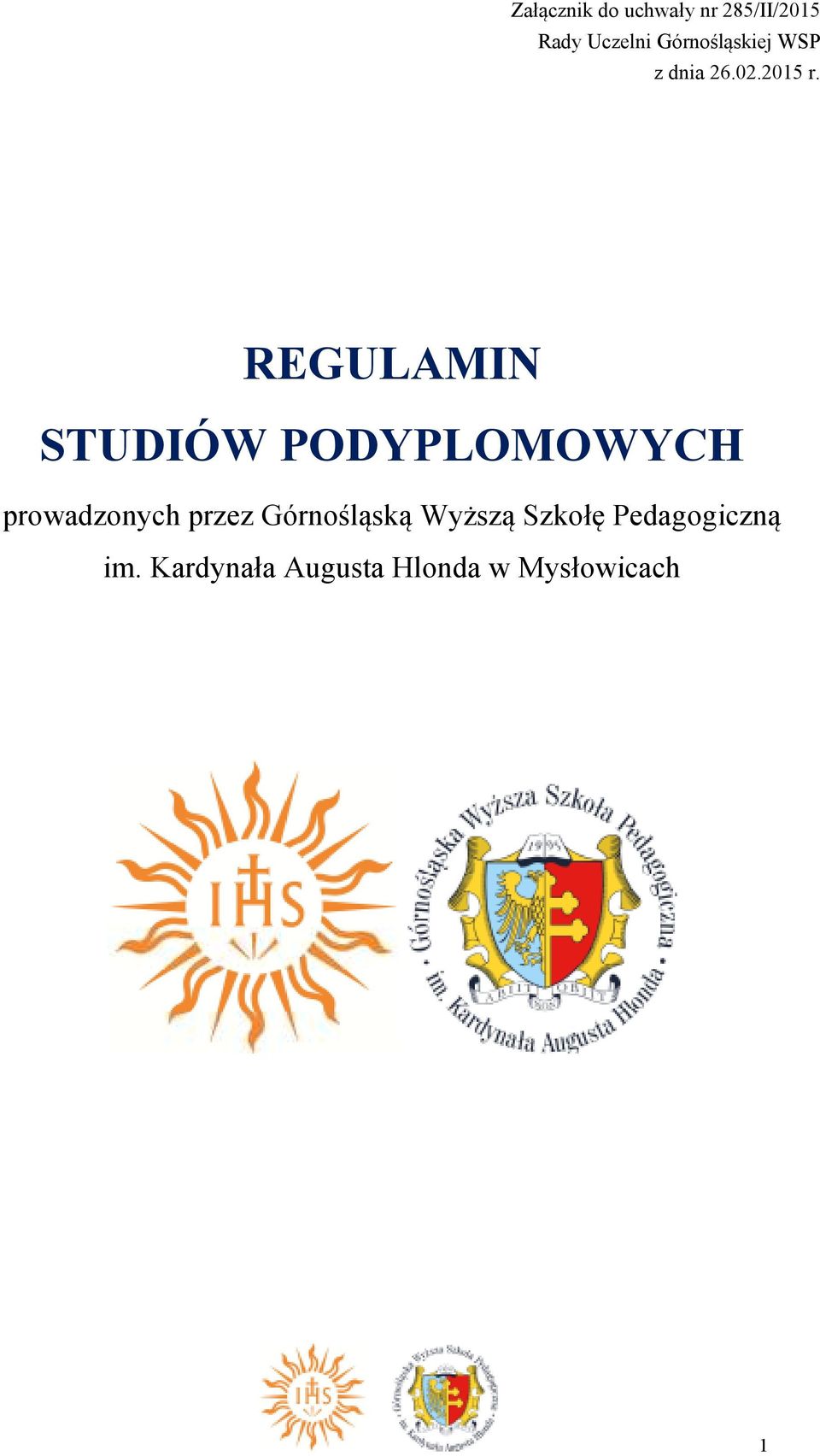 Wyższą Szkołę Pedagogiczną im.