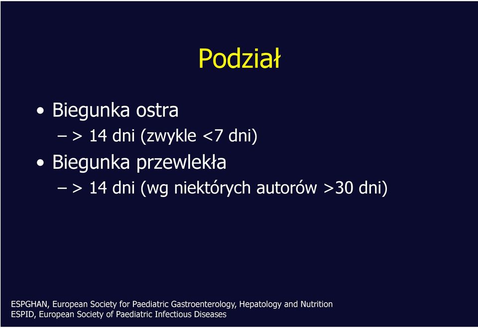 European Society for Paediatric Gastroenterology, Hepatology