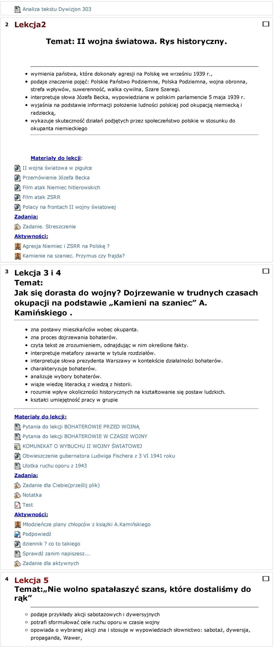 WOKÓŁ KAMIENI NA SZANIEC ALEKSANDRA KAMIŃSKIEGO. - PDF Free Download