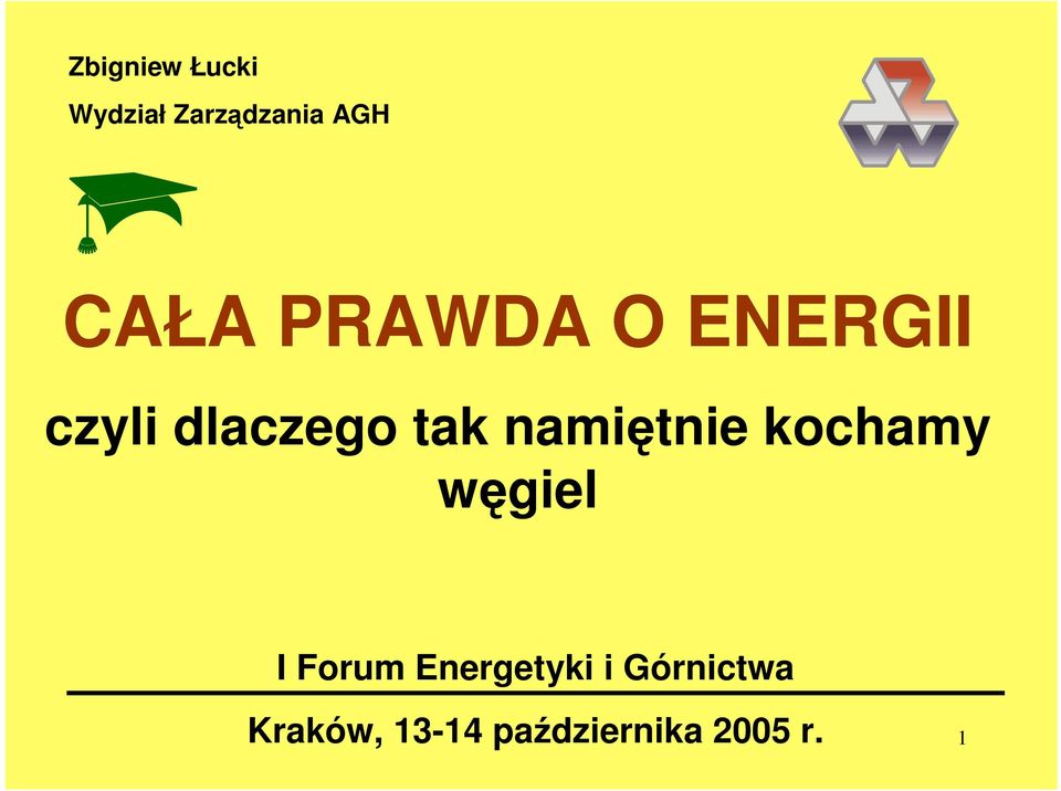 namiętnie kochamy węgiel I Forum