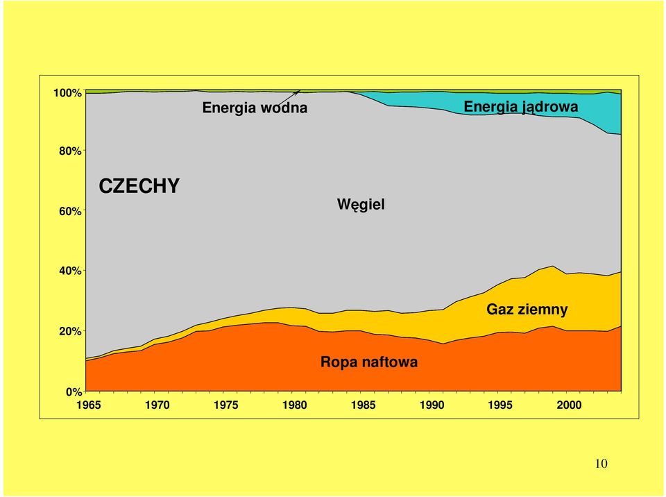 20% Gaz ziemny Ropa naftowa 0%