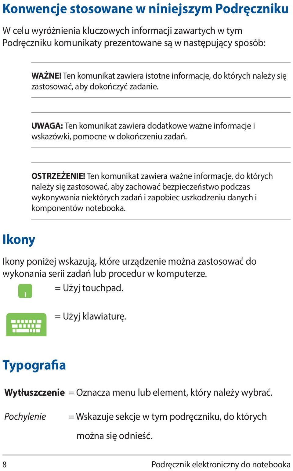 OSTRZEŻENIE!