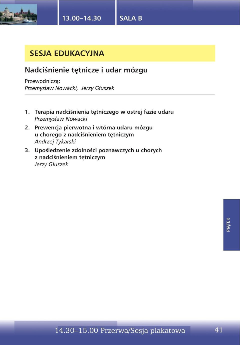 Terapia nadciśnienia tętniczego w ostrej fazie udaru Przemysław Nowacki 2.