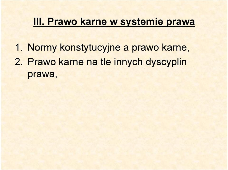 Normy konstytucyjne a prawo