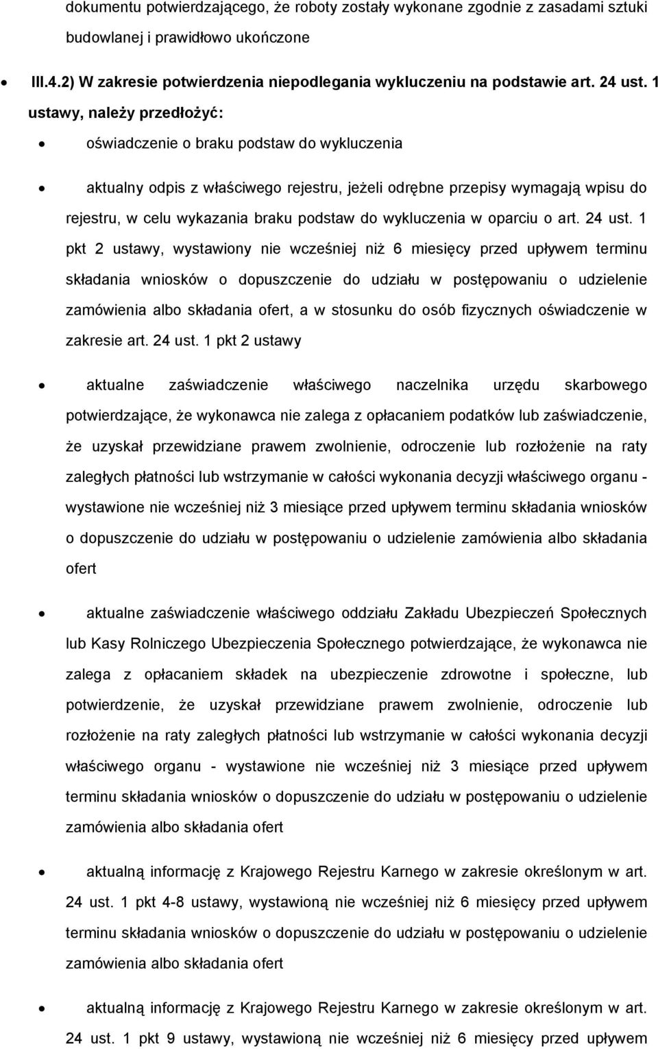 parciu art. 24 ust.