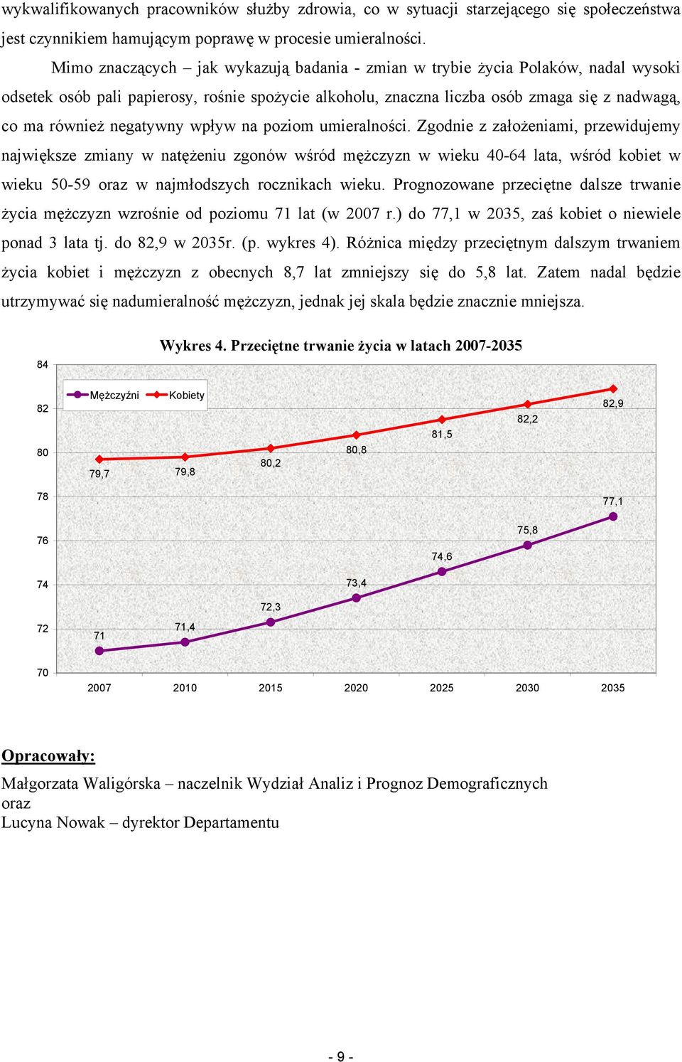 negatywny wpływ na poziom umieralności.