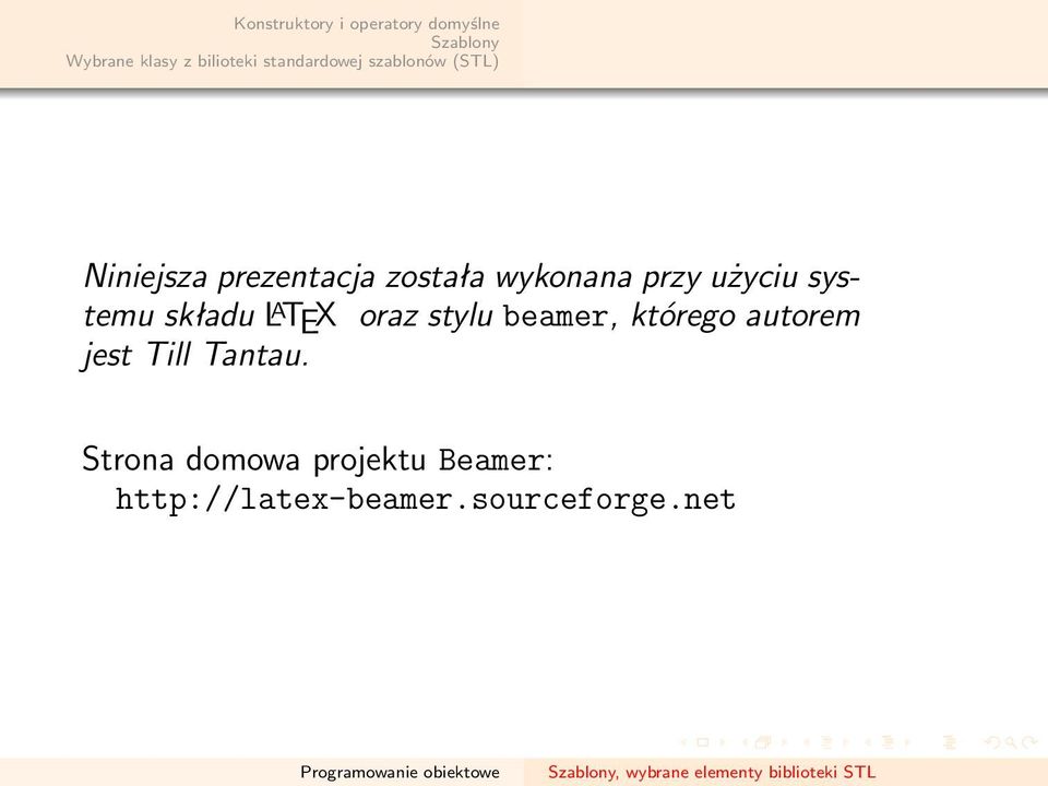 którego autorem jest Till Tantau.