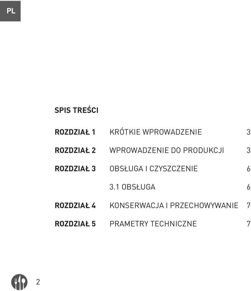 OBSŁUGA I CZYSZCZENIE 6 3.