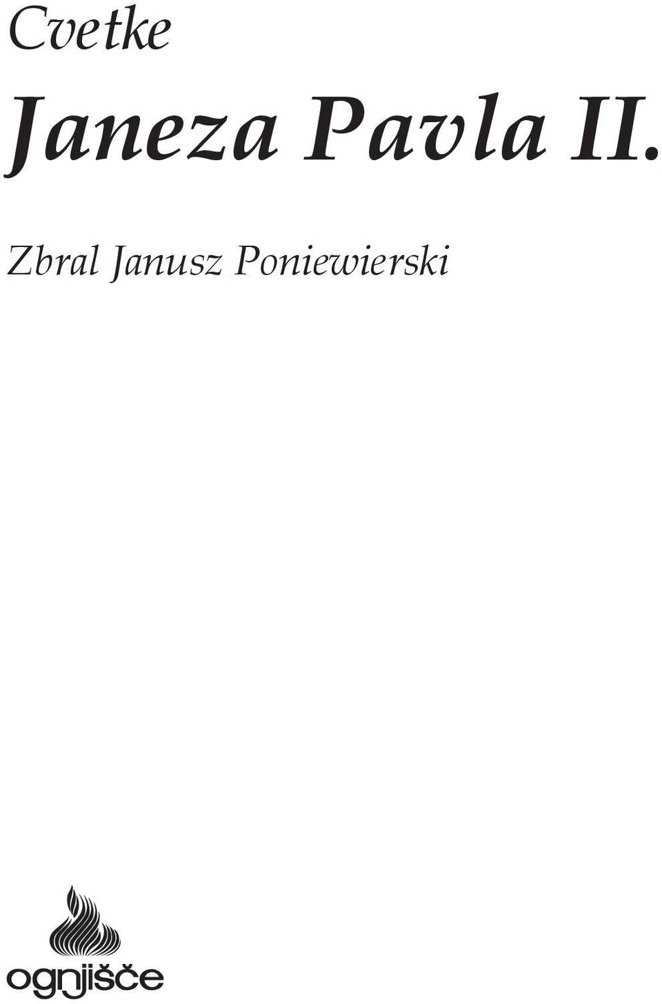 II. Zbral