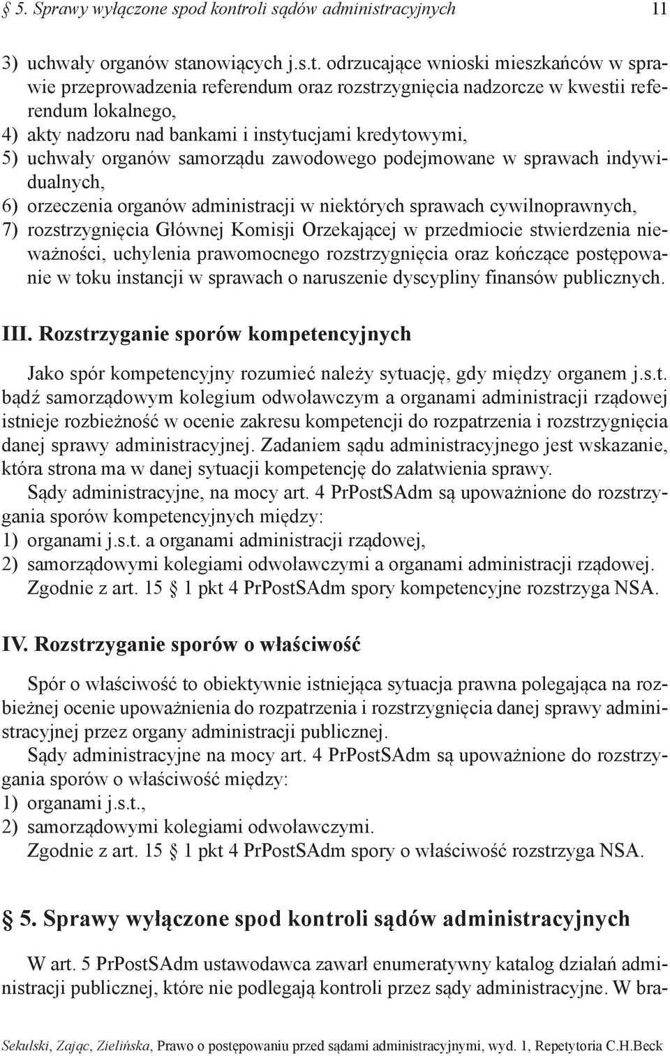 acyjnych 11 3) uchwały organów sta